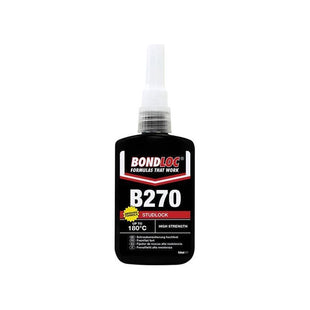 Bondloc B270 Studlock High Strength Threadlocker 50ml Bondloc - RockBottom Northampton