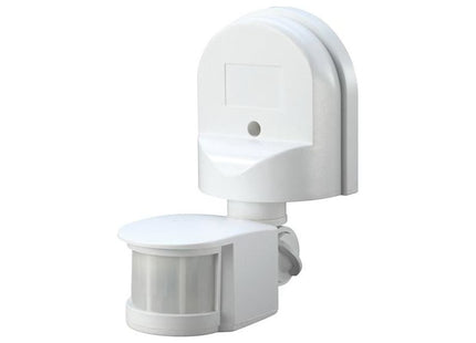 Meridian Lighting Wall Mounted PIR Motion Detector White Meridian Lighting - RockBottom Northampton