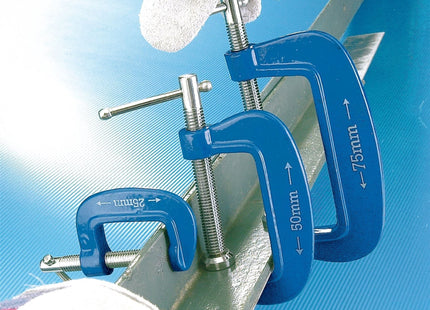 Draper C Clamp Set (3 Piece) 36779 Draper - Town Tools 