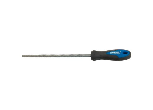 Draper Soft Grip Engineer's Round Cabinet Rasp, 200mm 44959 Draper - Town Tools 