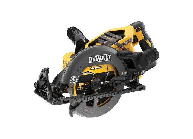 Dewalt Power Tools DCS577T2 FlexVolt XR High Torque Circular Saw 190mm 54V 2 x 2.0Ah Li-ion DeWALT Power Tools - RockBottom Northampton