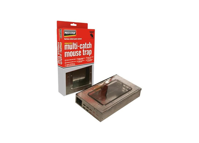 Pest-Stop (Pelsis Group) Multi-Catch Humane Mouse Trap Metal Pest-Stop (Pelsis Group) - RockBottom Nothampton