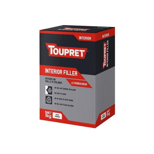 Toupret Interior Filler 1kg Toupret - RockBottom Northampton