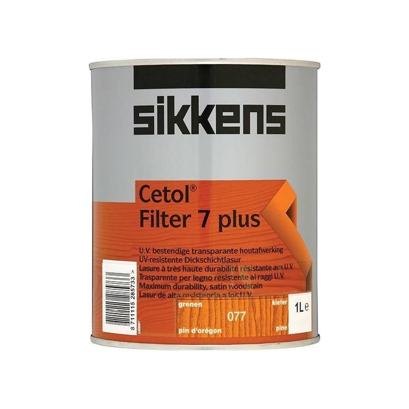 Sikkens Cetol Filter 7 Plus Translucent Woodstain Pine 1 litre Sikkens - RockBottom Nothampton
