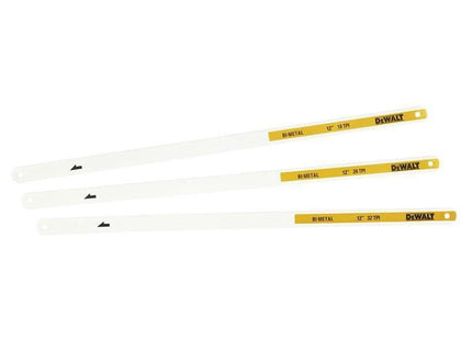 Dewalt Mixed Hacksaw Blade Pack, 3 Piece Dewalt - RockBottom Northampton