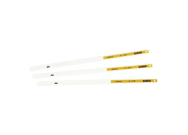 Dewalt Mixed Hacksaw Blade Pack, 3 Piece Dewalt - RockBottom Northampton