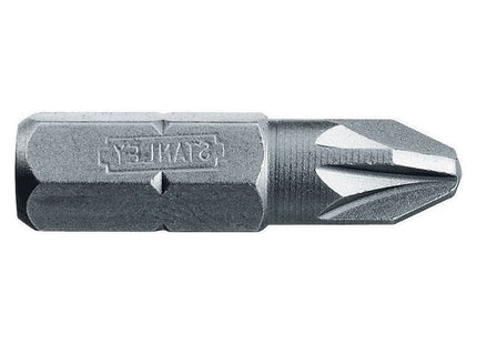 Stanley® Hand Tools Pozidriv Bits PZ1 x 25mm (Box 25) STANLEY® Hand Tools - RockBottom Nothampton