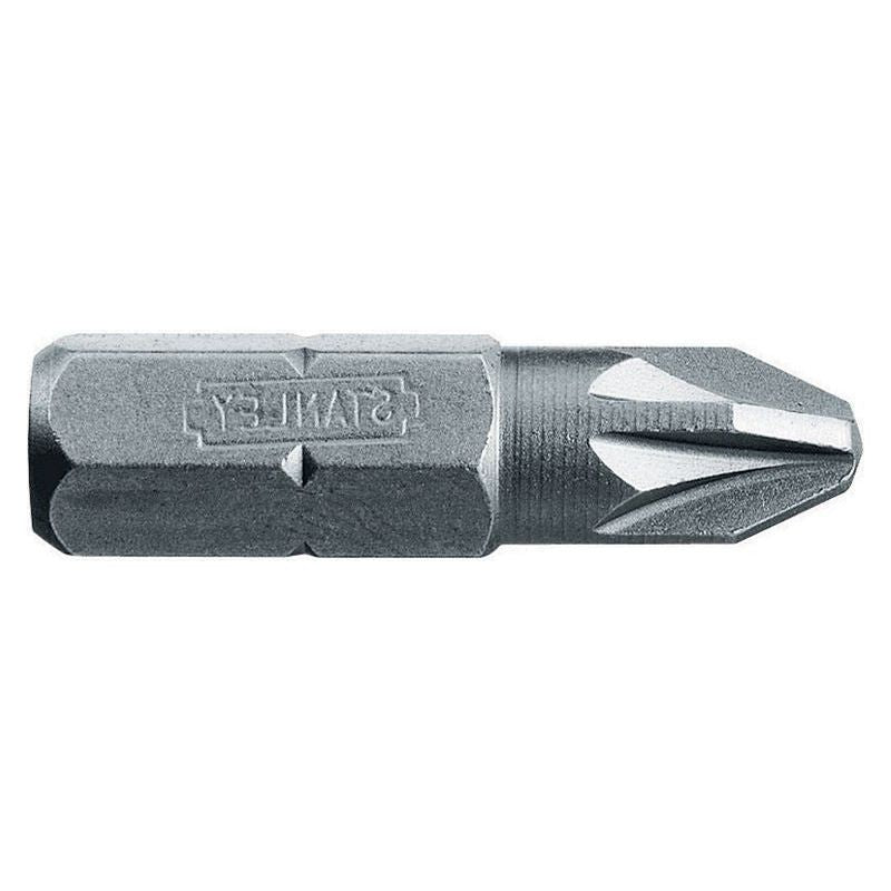 Stanley® Hand Tools Pozidriv Bits PZ1 x 25mm (Box 25) STANLEY® Hand Tools - RockBottom Nothampton