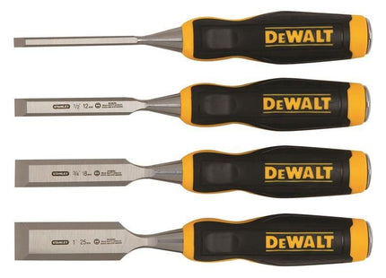 Dewalt Wood Chisel Set, 4 Piece Dewalt - RockBottom Northampton