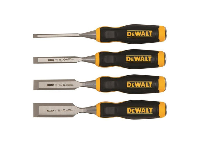 Dewalt Wood Chisel Set, 4 Piece Dewalt - RockBottom Northampton