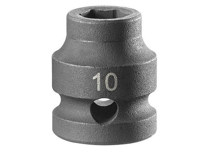 Facom 6-Point Stubby Impact Socket 1/2in Drive 10mm Facom - RockBottom Northampton