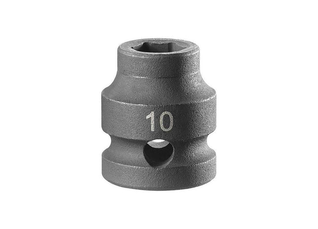 Facom 6-Point Stubby Impact Socket 1/2in Drive 10mm Facom - RockBottom Northampton