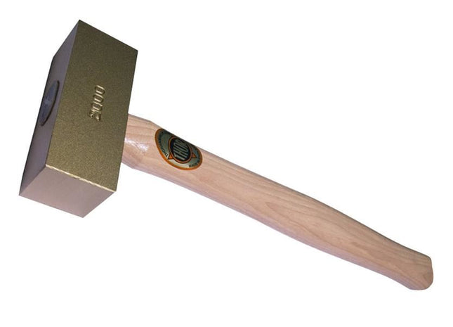 Thor Square Solid Brass Mallet 2000g Thor - RockBottom Northampton