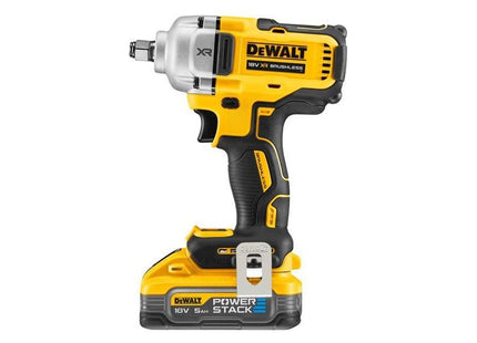 Dewalt Power Tools DCF891H2T XR BL 1/2in HR Anvil Impact Wrench 18V 2 x 5.0Ah POWERSTACK™ Li-ion DeWALT Power Tools - RockBottom Northampton