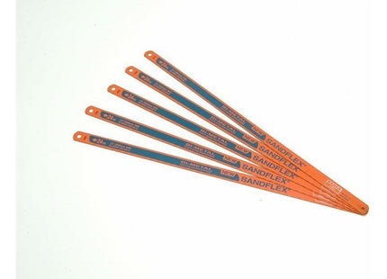 Bahco 3906 Sandflex® Hacksaw Blades 300mm (12in) x 24 TPI (Pack 5) Bahco - RockBottom Northampton