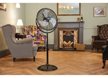 Draper 230V Pedestal Fan, 18"/450mm, 120W 70429 Draper - Town Tools 