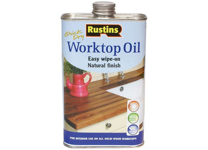 Rustins Worktop Oil 1 litre Rustins - RockBottom Nothampton
