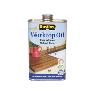 Rustins Worktop Oil 1 litre Rustins - RockBottom Nothampton