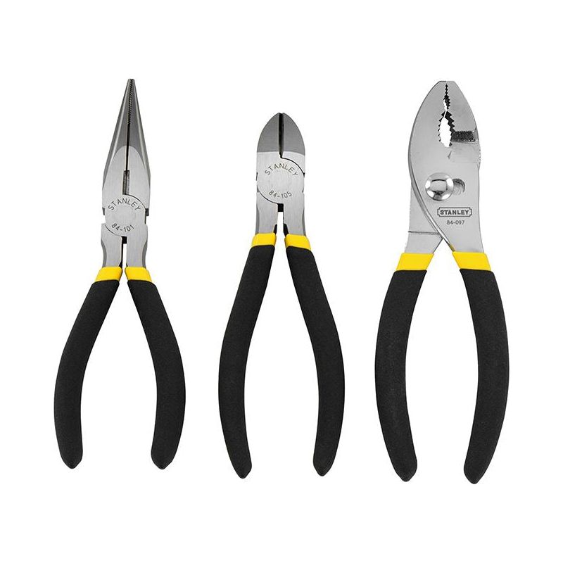 Stanley® Hand Tools Pliers Set, 3 Piece STANLEY® Hand Tools - RockBottom Nothampton