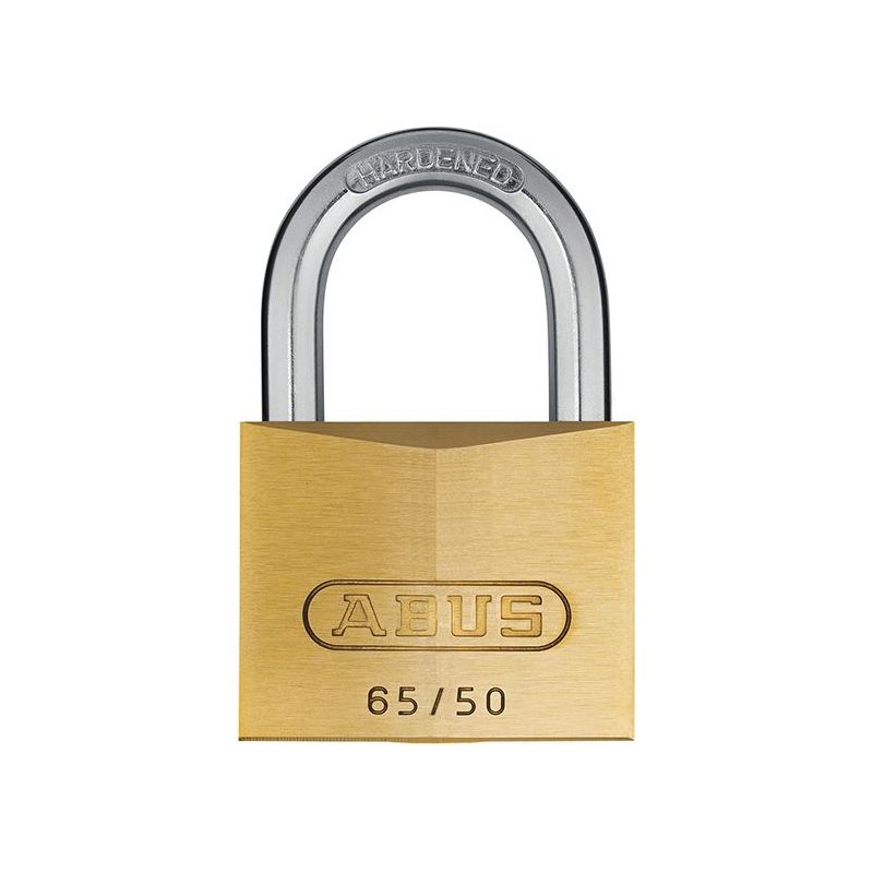 Abus Mechanical 65/50mm Brass Padlock Keyed Alike 501 ABUS Mechanical - RockBottom Northampton 
