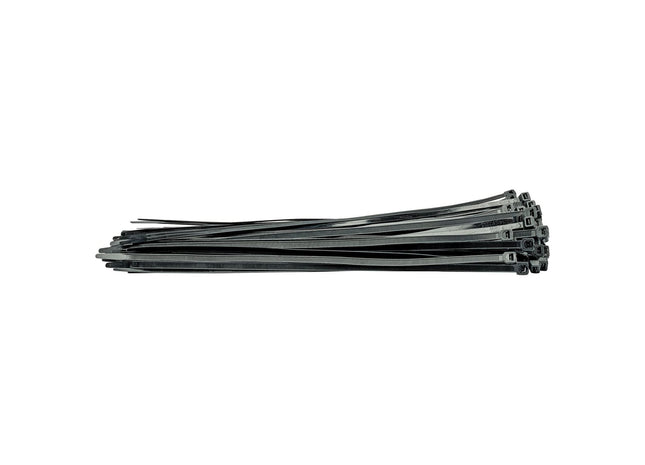 Draper Cable Ties, 7.6 x 400mm, Black (Pack of 100) 70403 Draper - Town Tools 