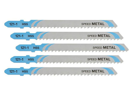 Dewalt Power Tools HSS Metal Cutting Jigsaw Blades Pack of 5 T127D DeWALT Power Tools - RockBottom Northampton