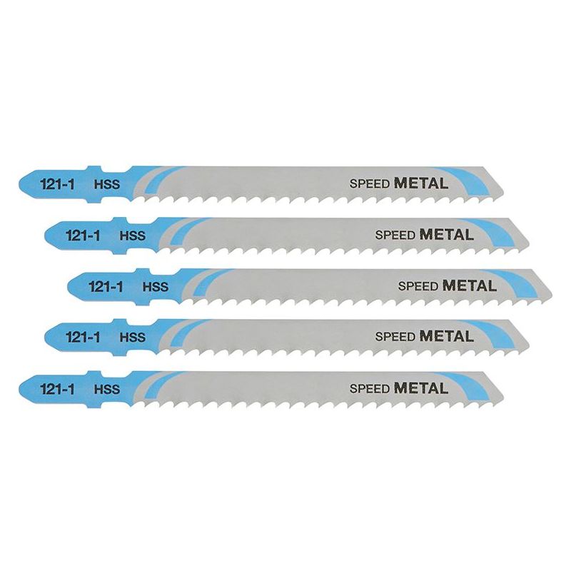 Dewalt Power Tools HSS Metal Cutting Jigsaw Blades Pack of 5 T127D DeWALT Power Tools - RockBottom Northampton