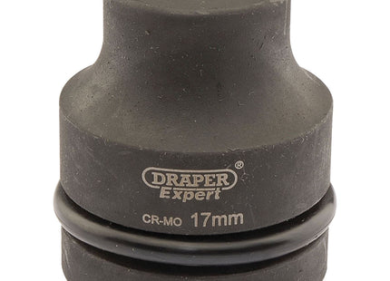 Draper Expert HI-TORQ  6 Point Impact Socket, 1" Sq. Dr., 17mm Draper - Town Tools 