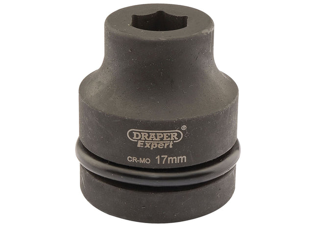 Draper Expert HI-TORQ  6 Point Impact Socket, 1" Sq. Dr., 17mm Draper - Town Tools 