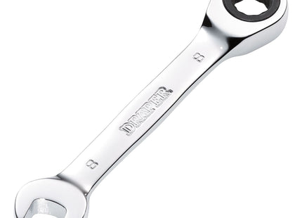 Draper Draper HI-TORQ Metric Stubby Ratchet Combination Spanner, 8mm Draper - Town Tools