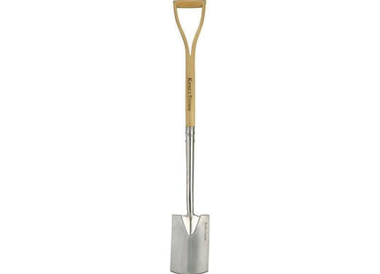 Kent & Stowe Stainless Steel Border Spade, FSC® Kent & Stowe - RockBottom Northampton