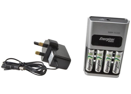 Energizer® 1 Hour Charger plus 4 x AA 2300 mAh Batteries Energizer® - RockBottom Northamptin
