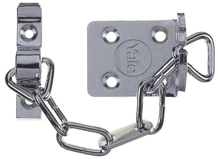 Yale Locks WS6 Security Door Chain - Chrome Finish Yale Locks - RockBottom Northampton
