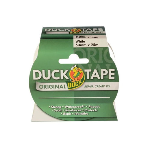 Shurtape Duck Tape® Original 50mm x 25m White Shurtape - RockBottom Nothampton