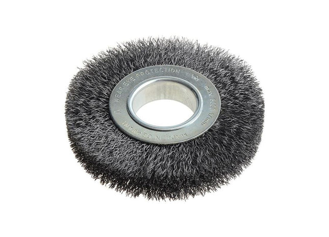Lessmann Wheel Brush D125mm x W20-22 x 40 Bore Steel Wire 0.30 + Adaptors Set 2 Lessmann - RockBottom Northampton