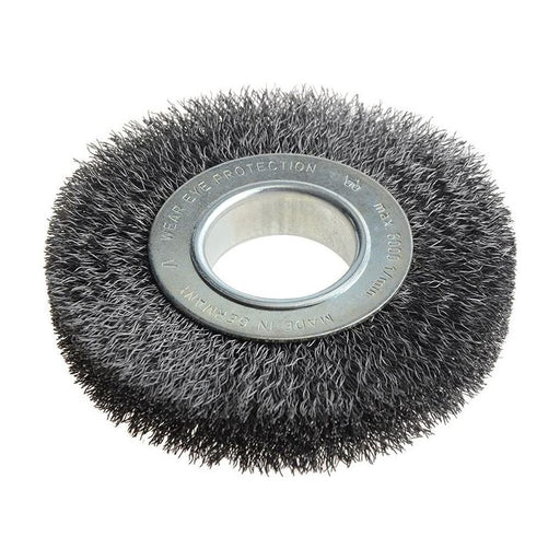 Lessmann Wheel Brush D125mm x W20-22 x 40 Bore Steel Wire 0.30 + Adaptors Set 2 Lessmann - RockBottom Northampton