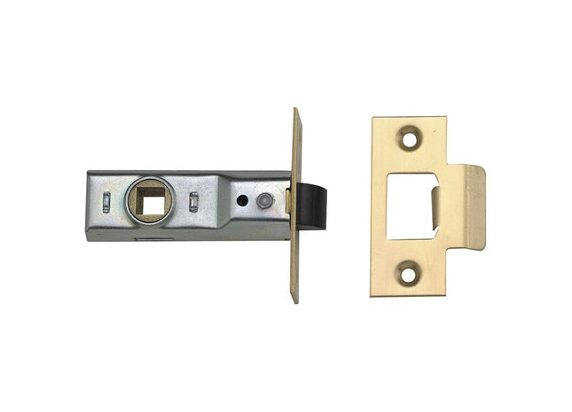 Union Tubular Mortice Latch 2648 Silver Enamel 76mm 3in Box UNION - RockBottom Northampton