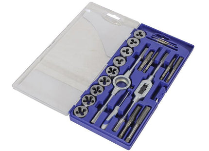 Faithfull Metric Tap & Die Set of 21 Carbon Steel Faithfull - RockBottom Northampton