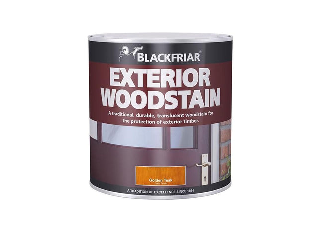 Blackfriar Traditional Exterior Woodstain Nut Brown 1 litre Blackfriar - RockBottom Northampton