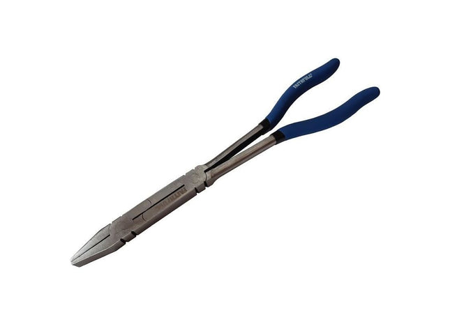Faithfull Long Reach Flat Nose Pliers 300mm (12in) Faithfull - RockBottom Northampton
