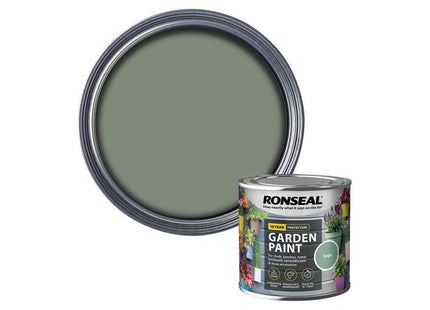 Ronseal Garden Paint Sage 250ml Ronseal - RockBottom Nothampton
