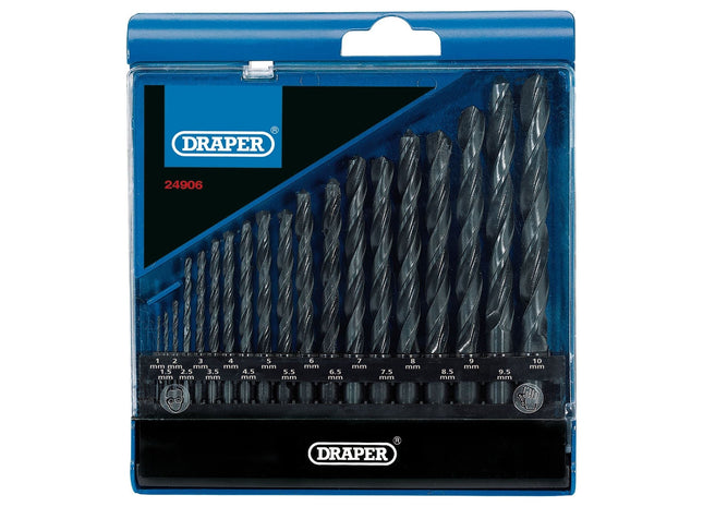 Draper Metric HSS Drill Set (19 Piece) 24906 Draper - Town Tools 