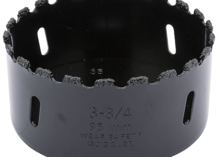 Draper Tungsten Carbide Grit Hole Saw, 95mm 34965 Draper - Town Tools 