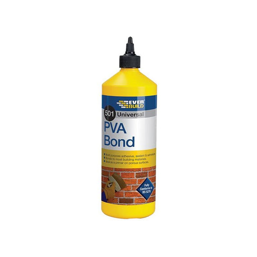 Everbuild Sika 501 Universal PVA Bond 1 litre Everbuild Sika - RockBottom Northamptin