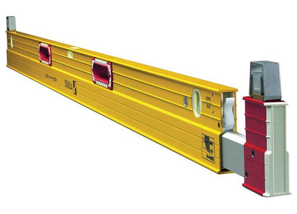 Stabila 106T-213 Extendable Spirit Level 3 Vial 213-376cm Stabila - RockBottom Nothampton