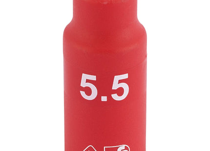 Draper Fully Insulated VDE Socket, 1/4" Sq. Dr., 5.5mm 31237 Draper - Town Tools 