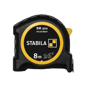Stabila BM 300 Robust Pocket Tape 8m/26ft (Width 27mm) Stabila - RockBottom Nothampton