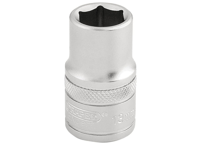 Draper 6 Point Metric Socket, 1/2" Sq. Dr., 13mm 16602 Draper - Town Tools 