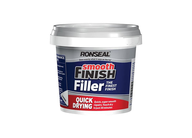 Ronseal Smooth Finish Quick Drying Multipurpose Filler 600g Ronseal - RockBottom Nothampton