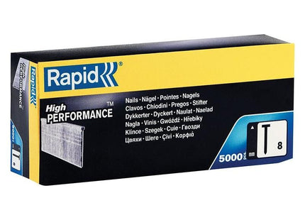 Rapid No.8 Brad Nails 18Ga 30mm (Box 5000) Rapid - RockBottom Nothampton